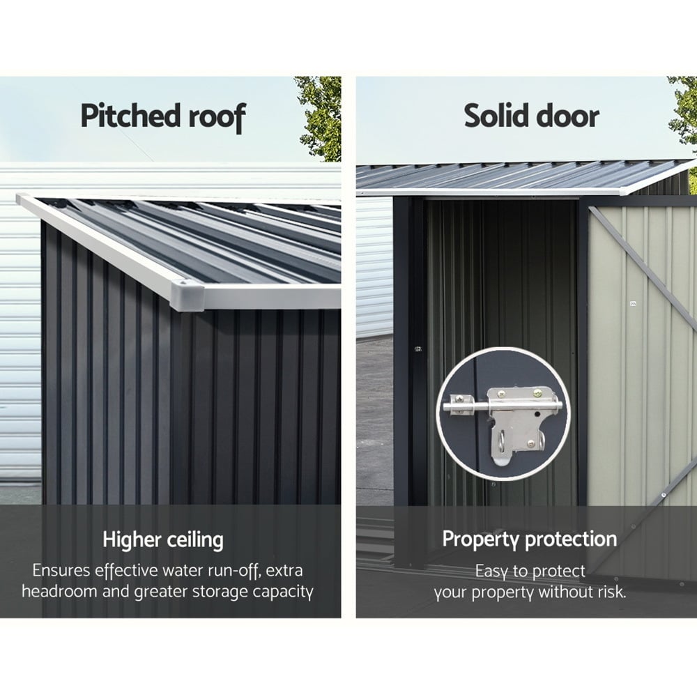Sarie Garden Shed Tool Storage