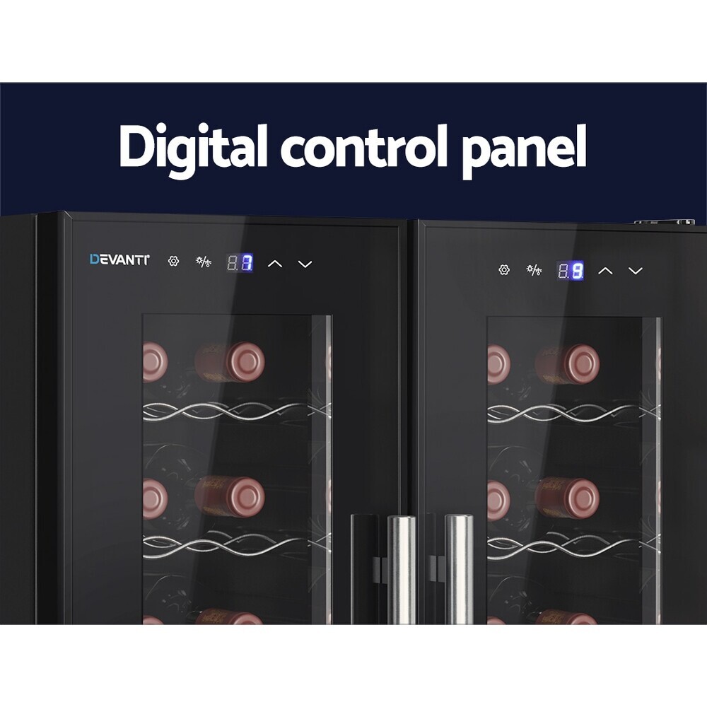 Devanti 24 Bottle Wine Cooler