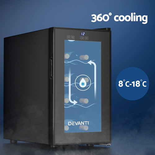 Devanti 8 Bottle Wine Cooler