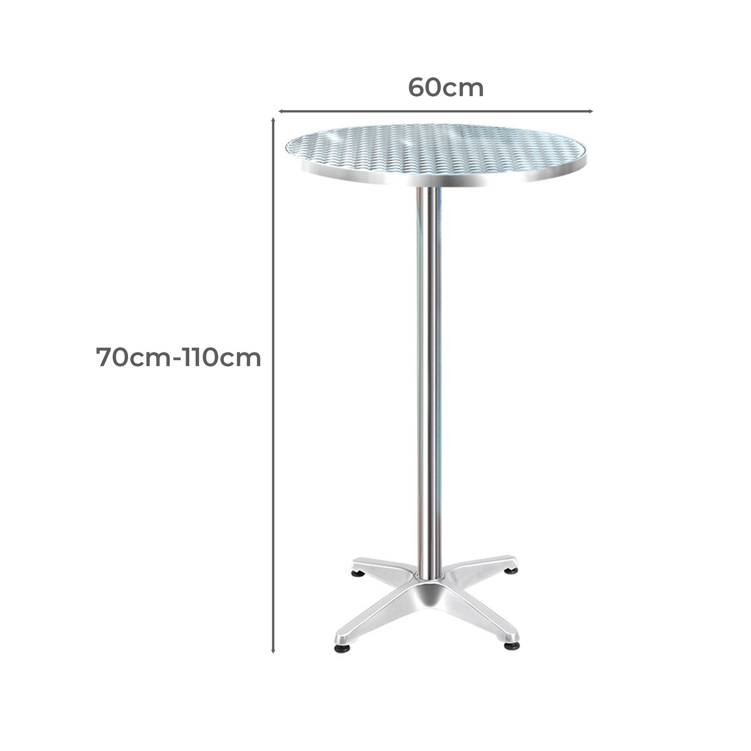 2 Seater Laine Round Outdoor Bar Table Set