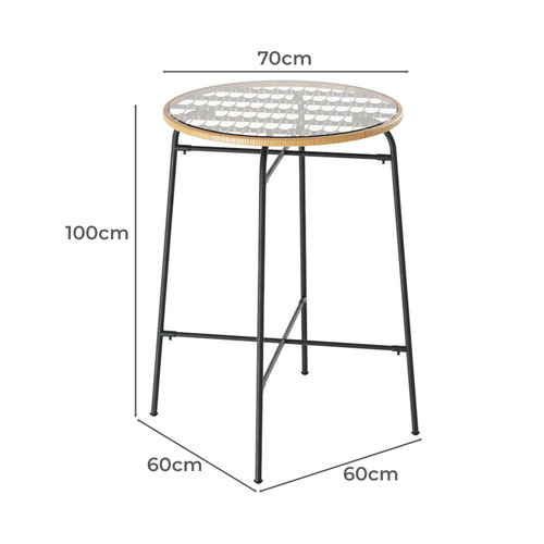 Asher Outdoor Bar Table