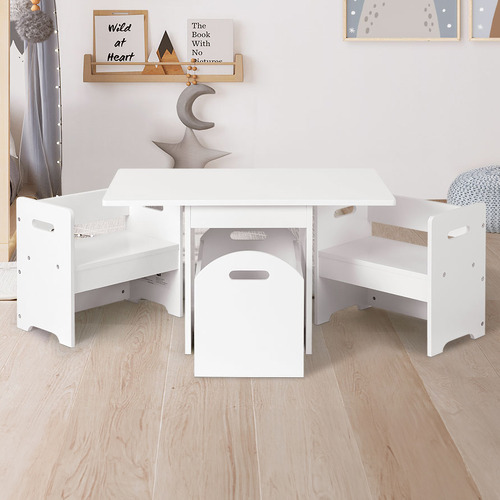 Kids' Niccola 2 Seater Table & Chair Set