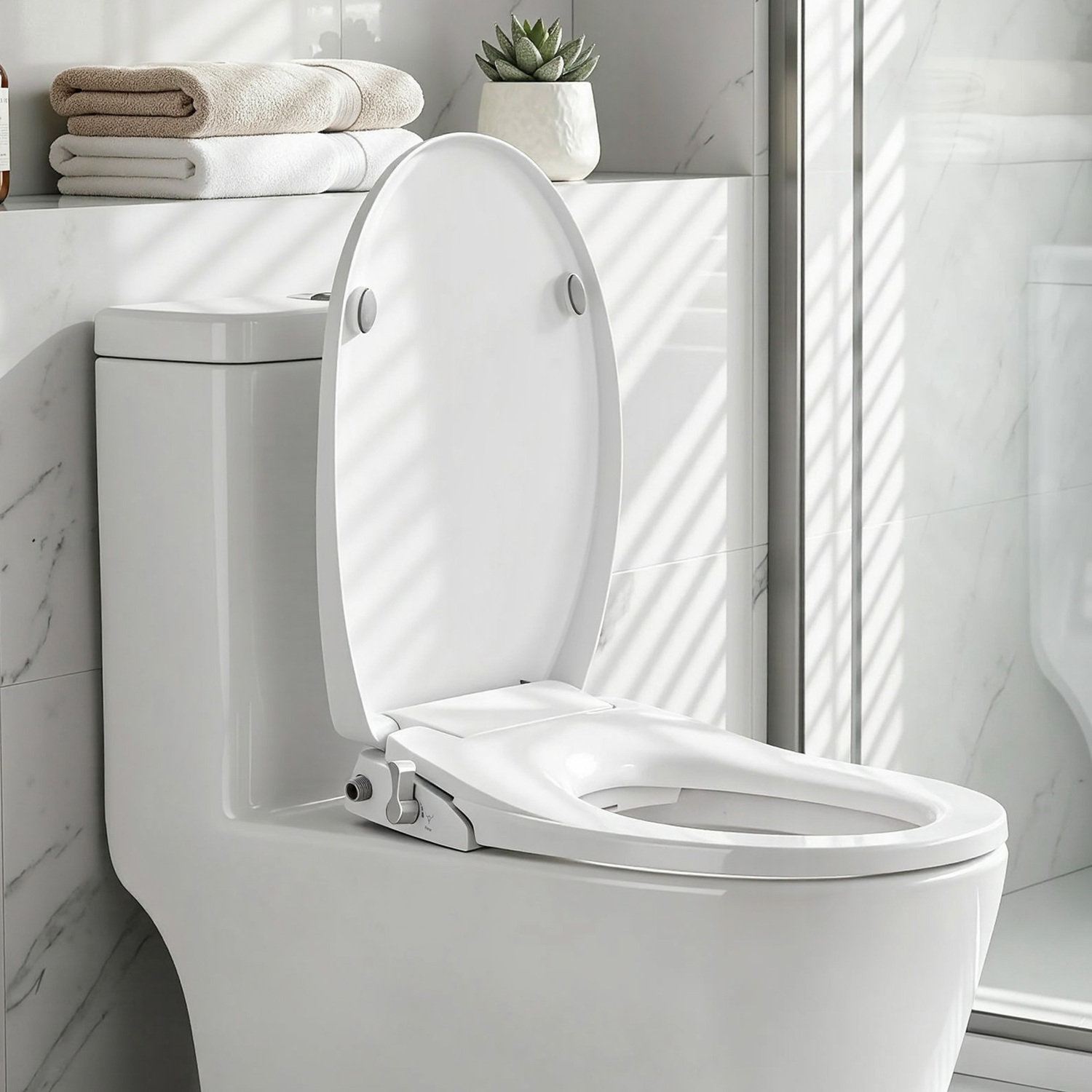 Cefito O-Shape Non-Electric Toilet Set
