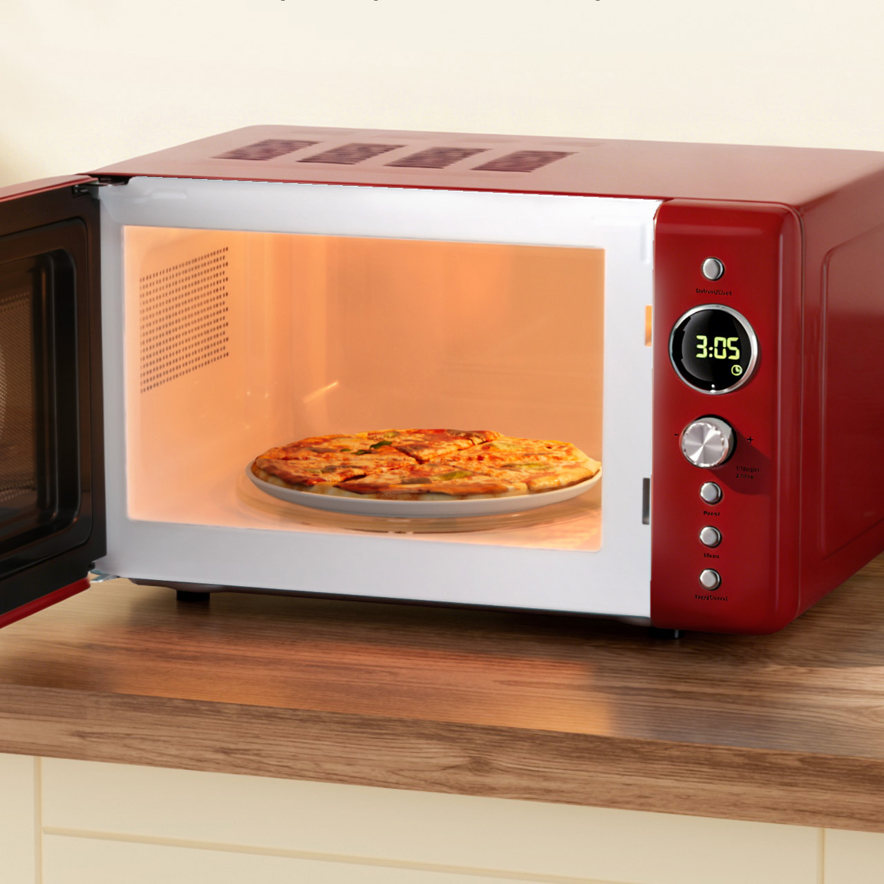 700W Devanti 20L Microwave Oven