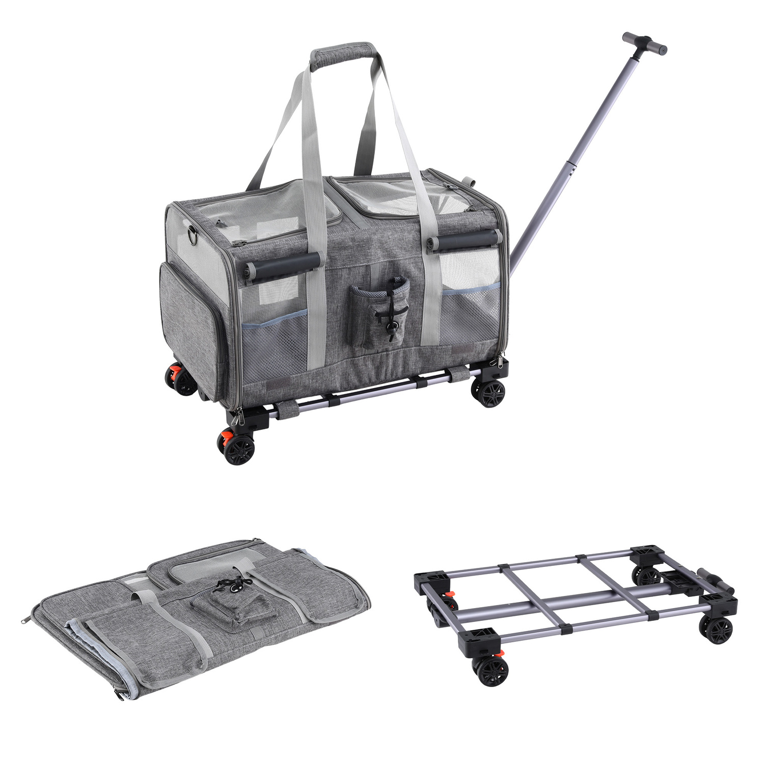 Valen Foldable Pet Trolley
