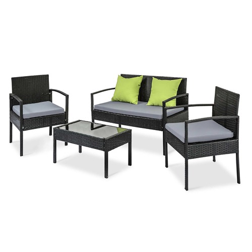 Dwell Outdoor 4 Seater Outdoor Patio Set Reviews Temple Webster