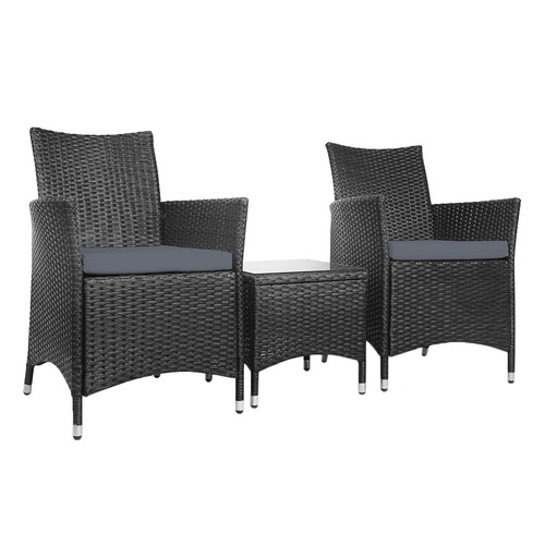 Dwell Outdoor 2 Seater Outdoor Chair & Coffee Table Set & Reviews