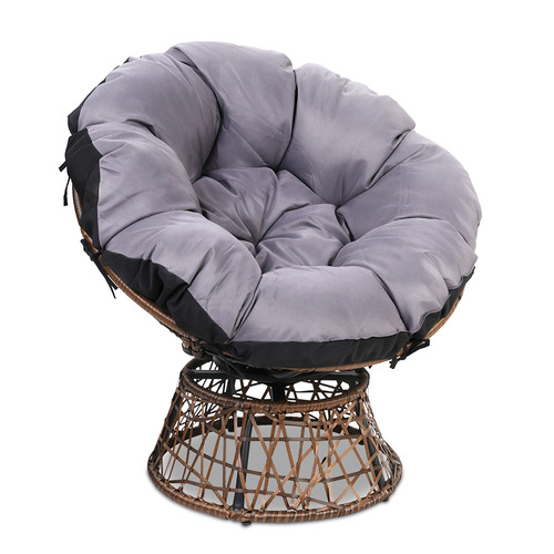 Dwell Outdoor Henri Pe Wicker Outdoor Papasan Chair Reviews