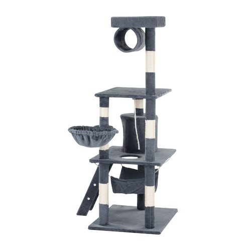 DwellPets Deluxe MultiLayer Cat Tree Play Condo & Reviews Temple