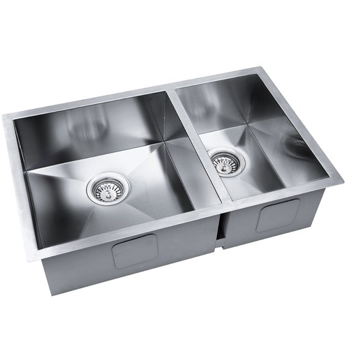 Rectangular Kitchen Laundry Sink With Strainer Waste