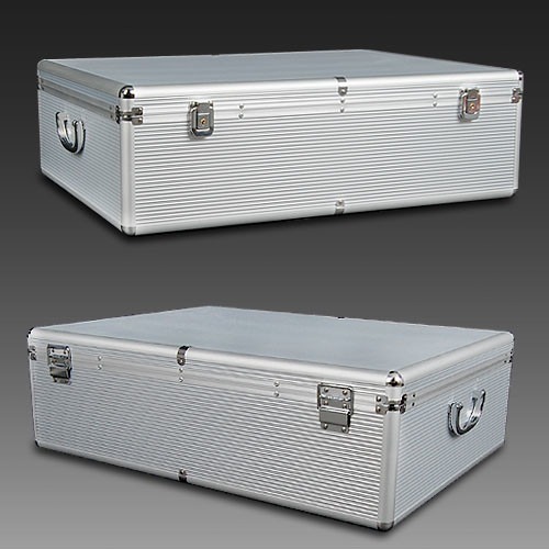 DwellLifestyle 1000 Capacity Aluminium CD Storage Case & Reviews