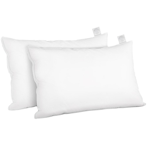 Dwelllifestyle Set Of 2 Duck Feather Down Pillows Reviews