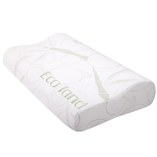 Dwelllifestyle Bamboo Fabric Cover Contour Memory Foam Pillow