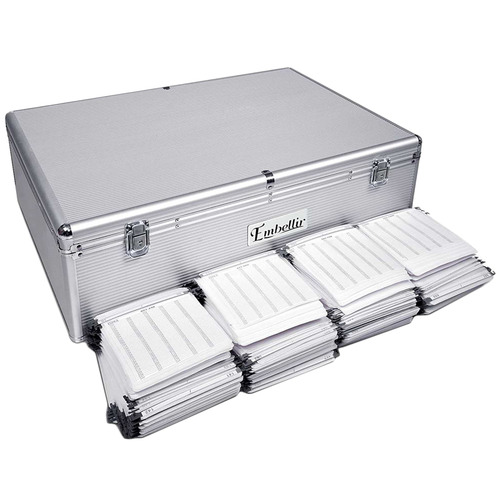 DwellLifestyle 1000 Capacity Aluminium CD Storage Case & Reviews