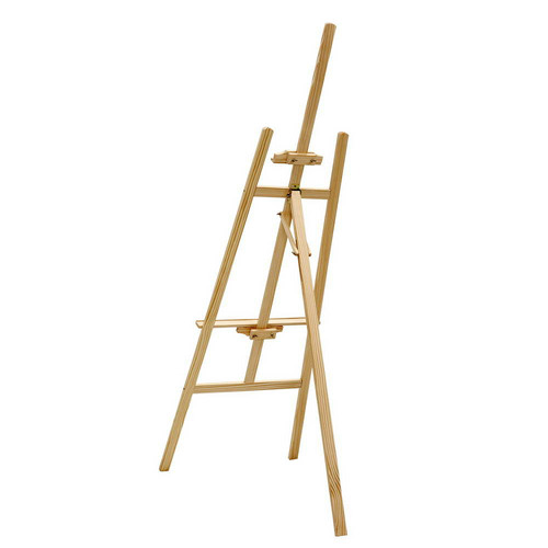 Natural Wooden Floor Easel Temple Webster