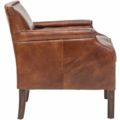 Chartwell Home Wilfred Leather Armchair Temple & ster