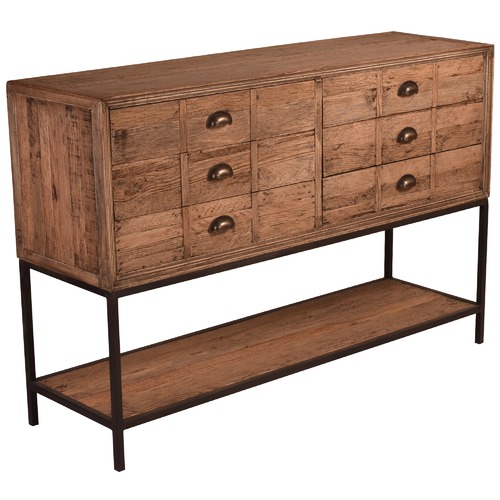 Allegra 6 Drawer Chest With Shelf Temple Webster