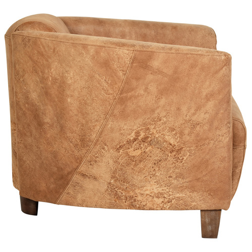 Caramel Amour Leather Armchair Temple & ster