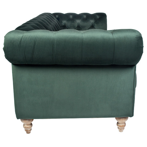 Chartwell Home Victoria Chesterfield 3 Seater Velvet Sofa | Temple ...