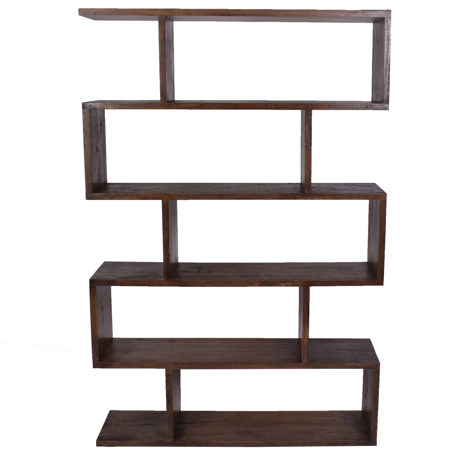 Marshall 6 Tier Fruitwood Shelving Unit
