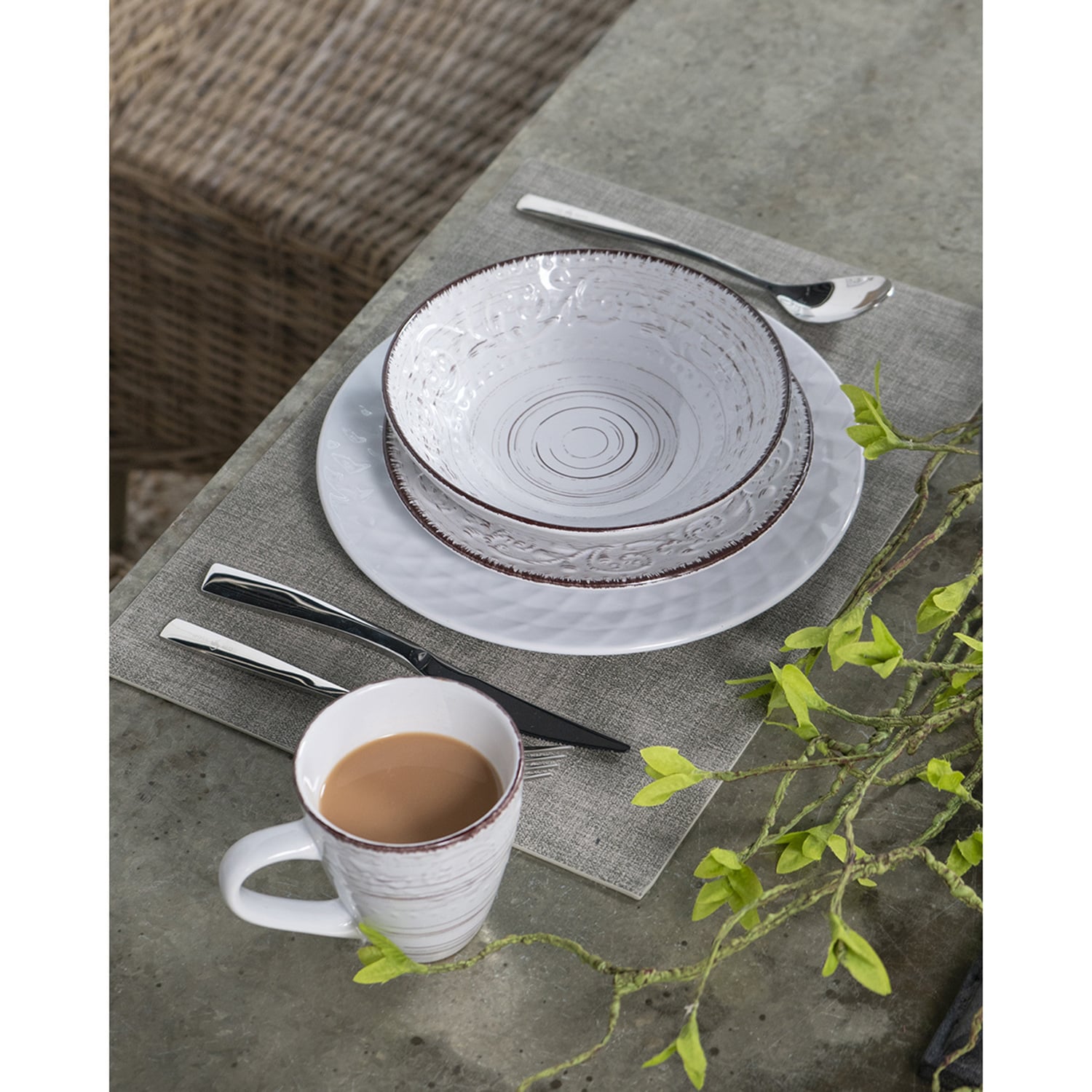 Jacques Stoneware Salad Plate