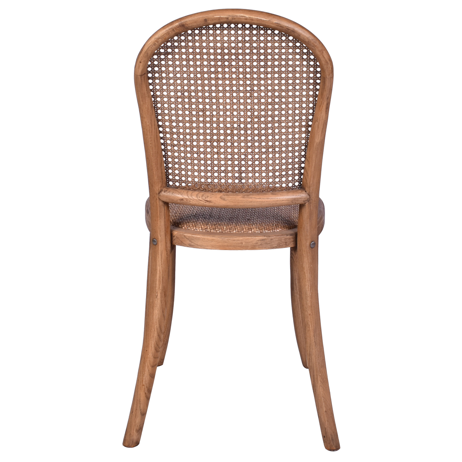 Lynden Oak Wood & Rattan Dining Chair