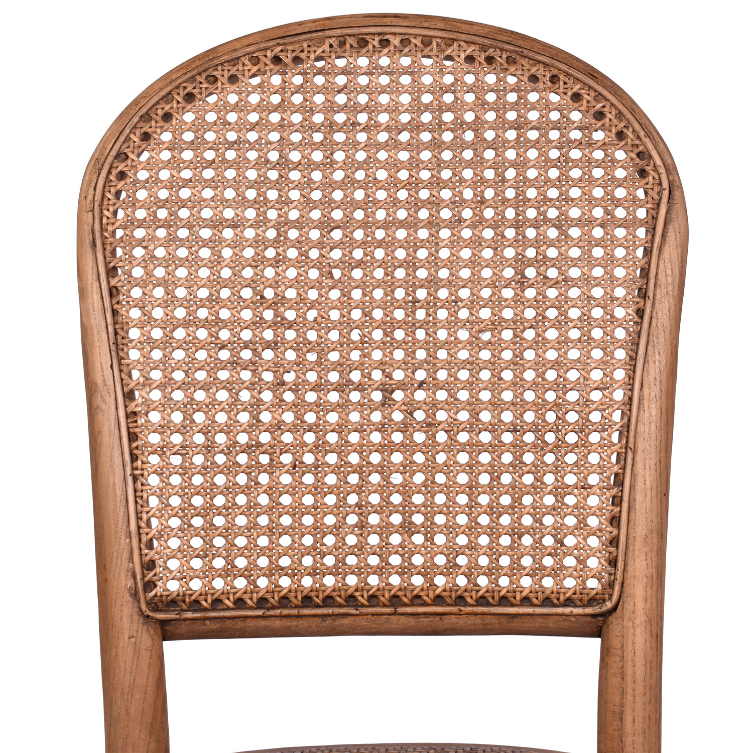Lynden Oak Wood & Rattan Dining Chair