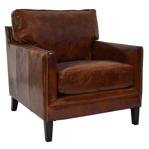 Vickers Leather Armchair