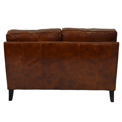 Vickers 2 Seater Leather Sofa