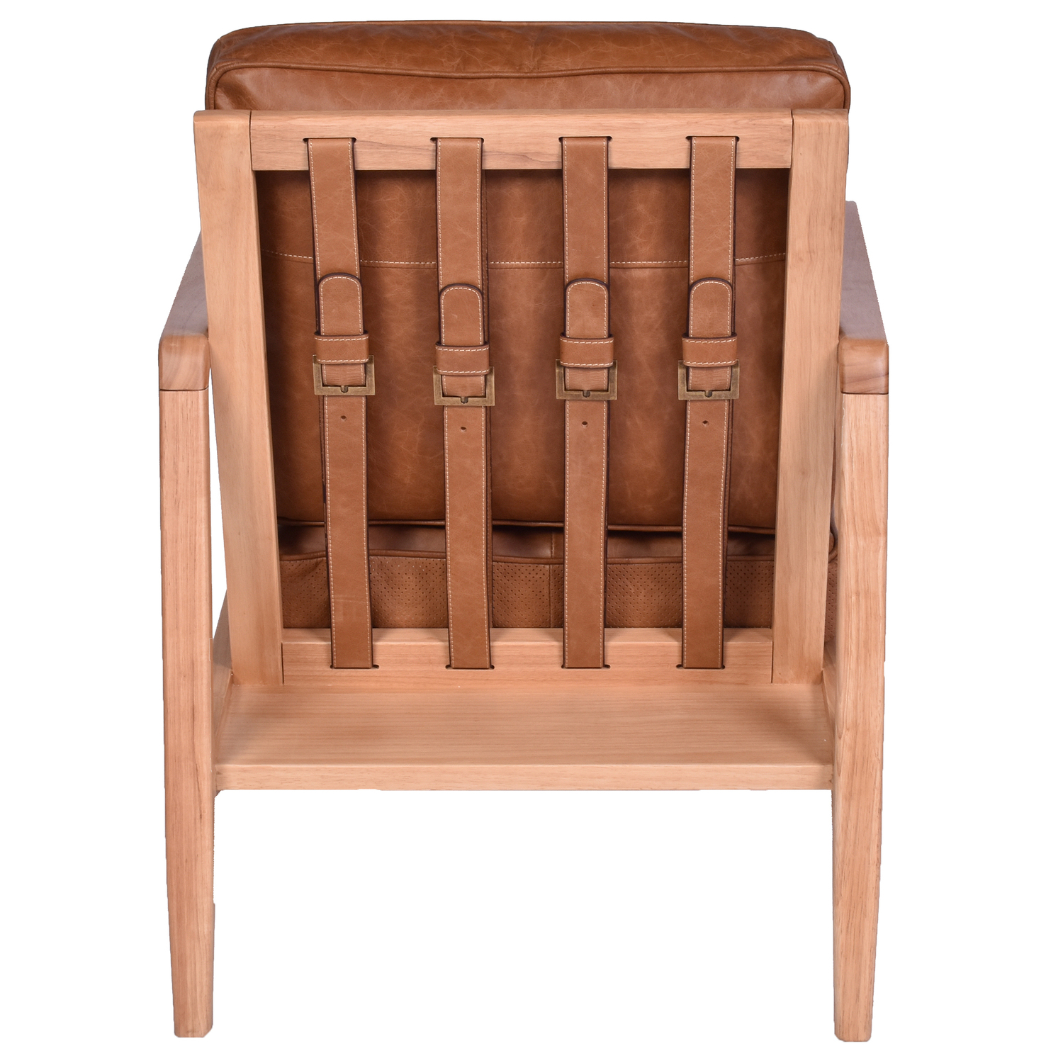 Trevino Buckle Leather Accent Chair