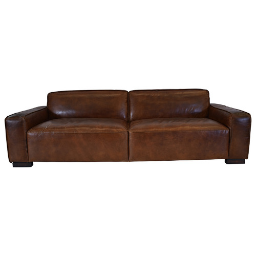 Stevie 3.5 Seater Leather Sofa