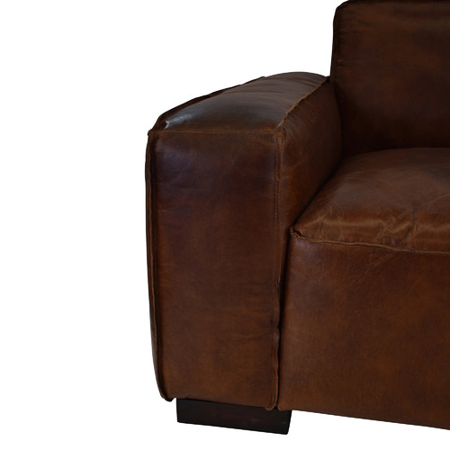 Stevie 3.5 Seater Leather Sofa