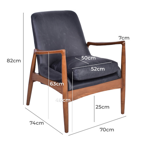 Dillon Leather Armchair