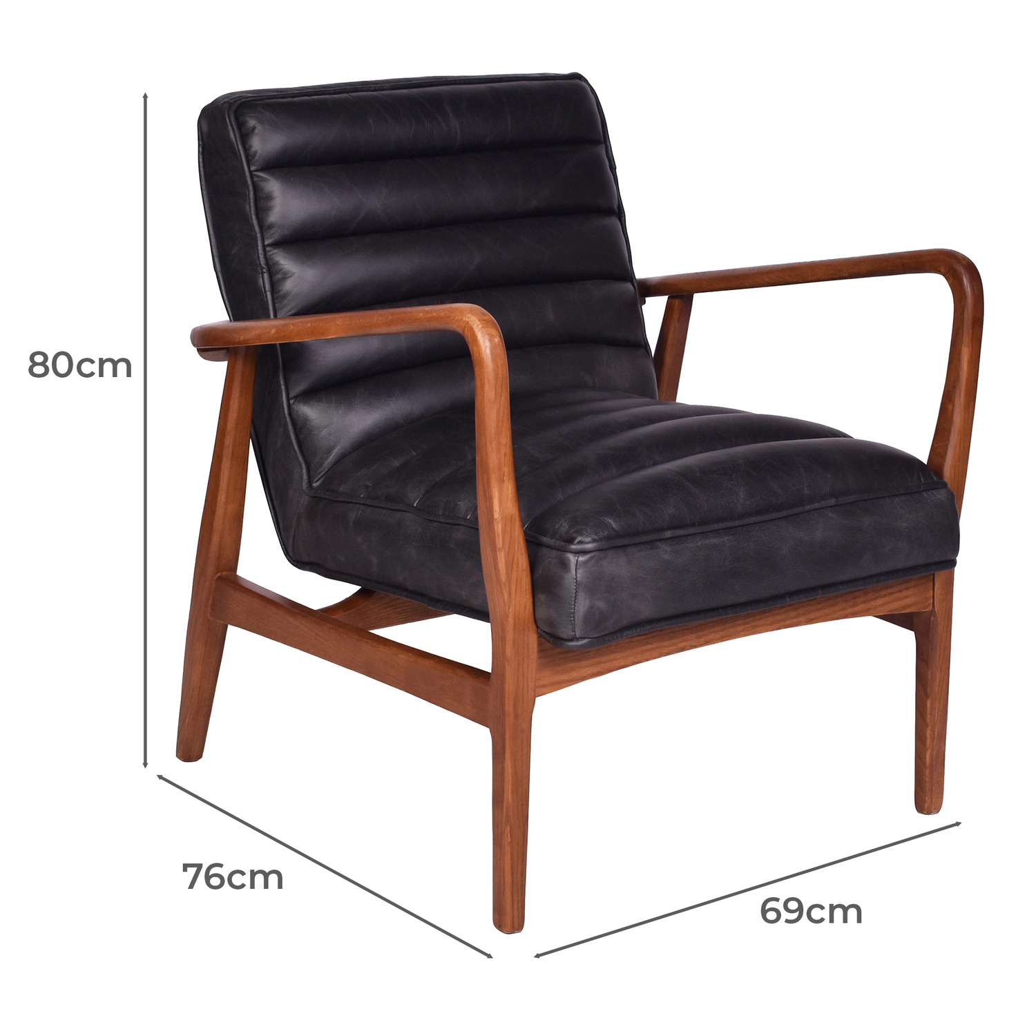 Leith Leather Armchair