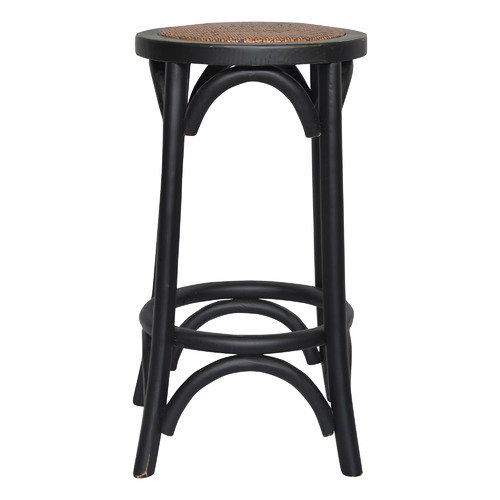 Black Elm Wood Regin Barstool