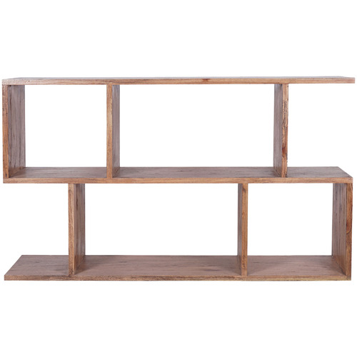 Briana 160cm Mindi Wood Bookshelf | Temple & Webster