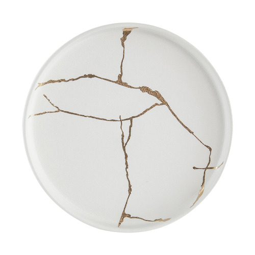 White Lerew 21cm Porcelain Plate