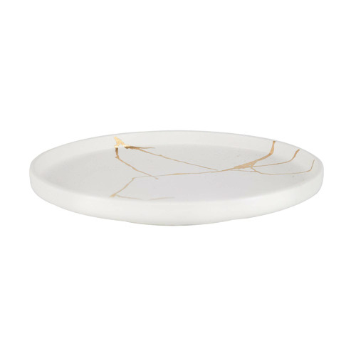 White Lerew 21cm Porcelain Plate
