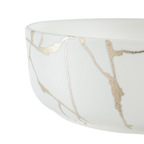 White Lerew 18cm Porcelain Bowl