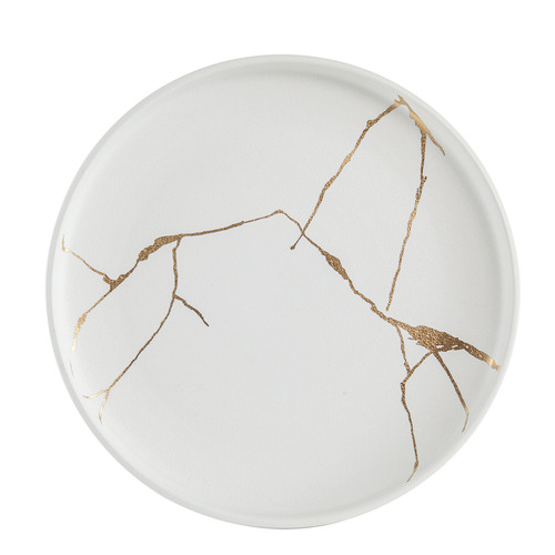 White Lerew 26.5cm Porcelain Plate