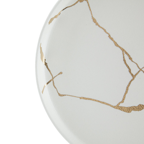 White Lerew 26.5cm Porcelain Plate