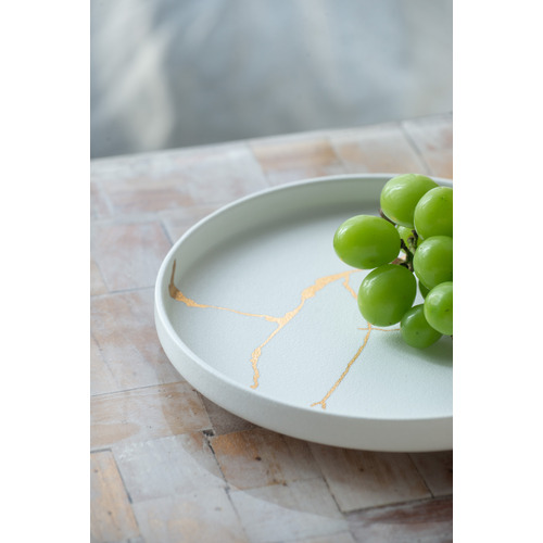 White Lerew 21cm Porcelain Plate