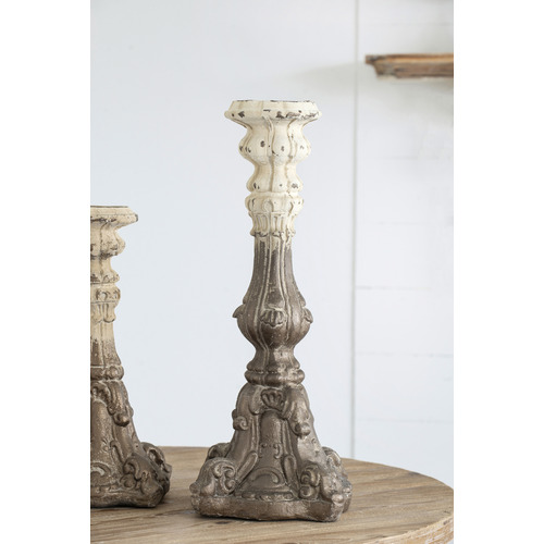 2 Tone Magnesia Candle Holder