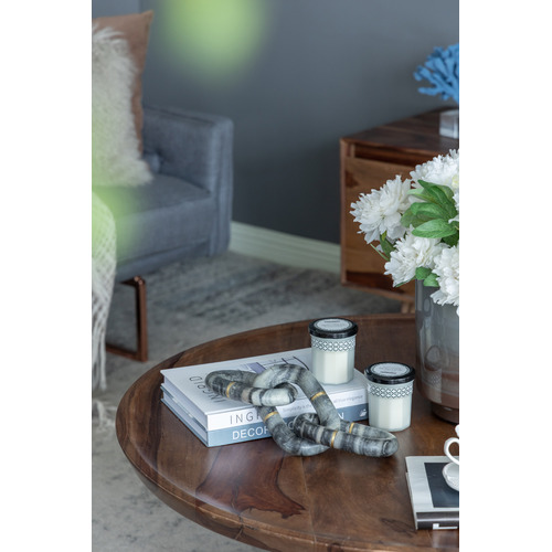 Grey Marble Chain Ornament