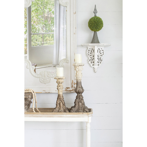 2 Tone Magnesia Candle Holder