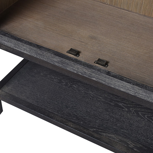 Seraphiel Recycled Elm & Iron Cabinet