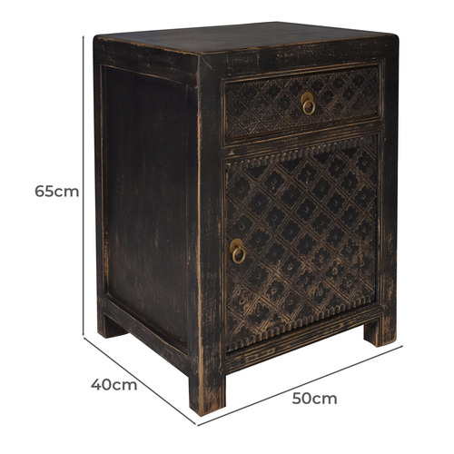 Dylan Pine Wood Bedside Tables