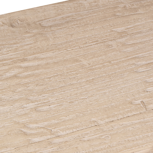 Chrysanthe Elm Wood Console Table