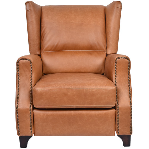 Chartwell Home Augustus Leather Recliner Chair Temple Webster