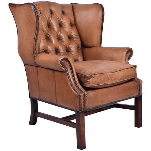 Aeolus Leather Armchair